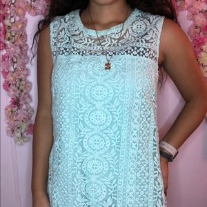 Anne Fontaine Light Blue Large Blouse